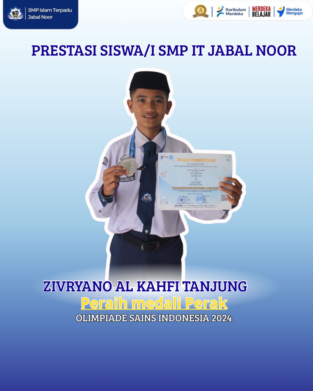 Galeri Medali Perak Olympiade Sains